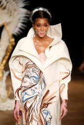 Winnie Harlow - Iris Van Herpen Haute Couture Fall Winter 2022/2023 Show in Paris 07/04/2022
