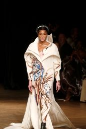 Winnie Harlow - Iris Van Herpen Haute Couture Fall Winter 2022/2023 Show in Paris 07/04/2022