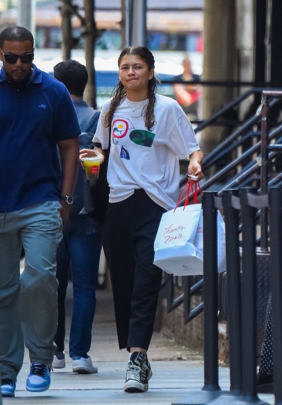 Zendaya and Tom Holland - Out in New York 07/20/2022