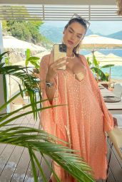Alessandra Ambrosio in a Bikini 08/13/2022