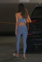 Alessandra Ambrosio in Workout Outfit 08/08/2022