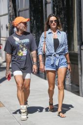 Alessandra Ambrosio - Shopping at Cartier on Rodeo Drive in Beverly Hills 08/02/2022