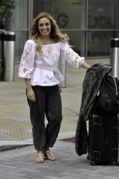 Amy Dowden at MediaCity in Manchester 08/19/2022