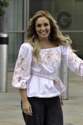 Amy Dowden at MediaCity in Manchester 08/19/2022