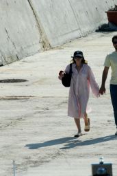 Ashley Olsen and Louis Eisner in Pantelleria 08/14/2022
