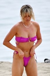 Ashley Roberts in a Pink Bikini - Marbella 08/30/2022