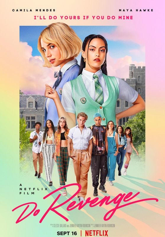 Camila Mendes and Maya Hawke - "Do Revenge" Poster and Trailer 2022