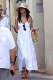 Camila Morrone and Mother Lucila Sola Stroll in St Tropez 08/18/2022