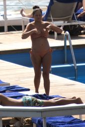 Chrissy Teigen in a Bikini in Villa d