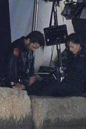 Dakota Johnson and Adam Scott - "Madame Web" Filming Set in Boston 08/09/2022