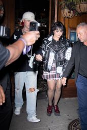 Demi Lovato Night Out Style 08/16/2022