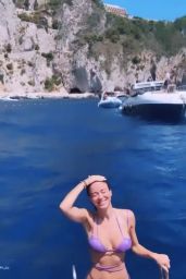 Diletta Leotta in a Bikini 08/02/2022