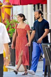 Emma Watson and Brandon Green - Out in Venice 08/20/2022