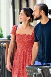 Emma Watson and Brandon Green - Out in Venice 08/20/2022