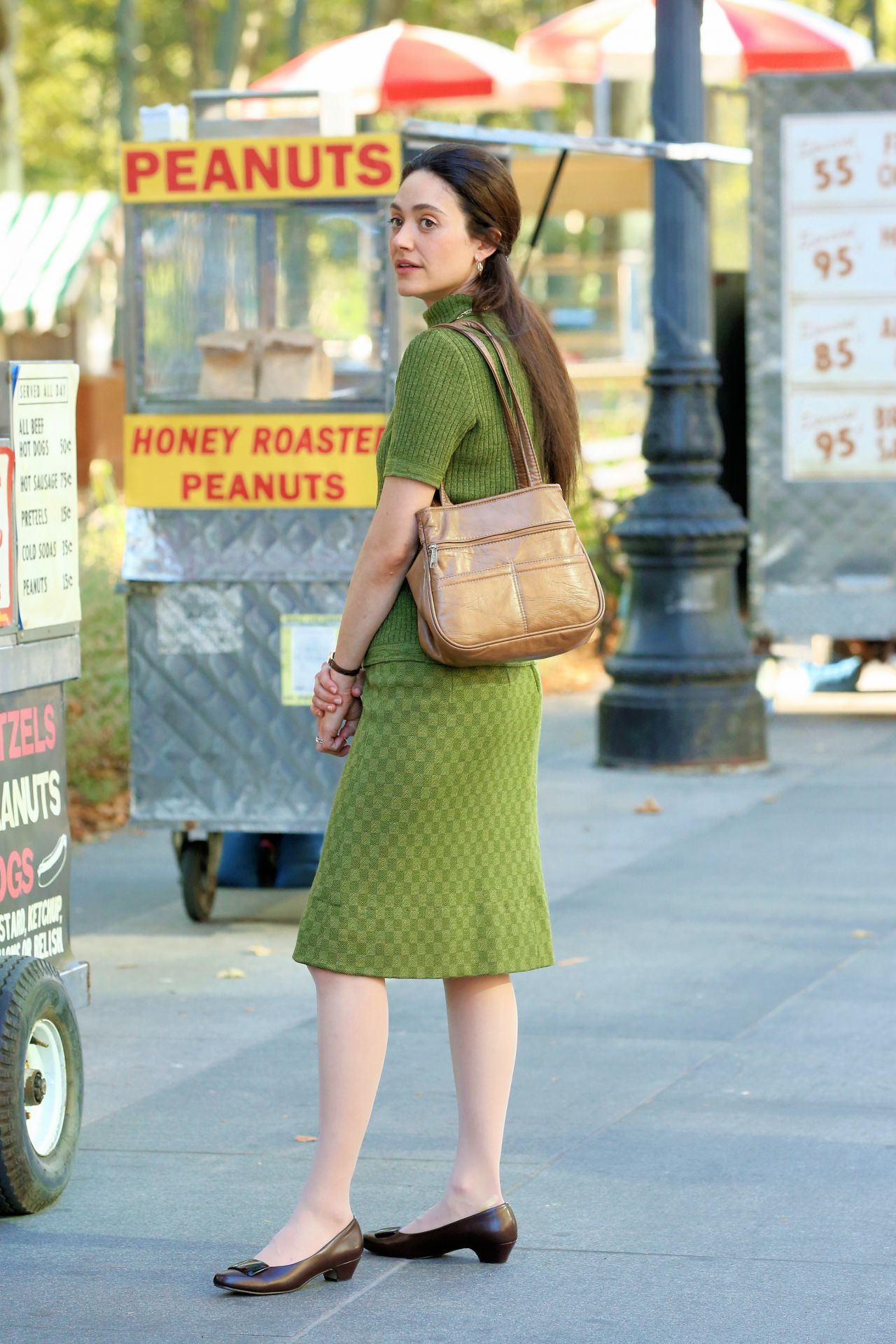 Emmy Rossum - "The Crowded Room" Set in New York City 08/03/2022.