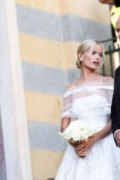 Frida Aasen - Wedding in Portofino 07/14/2022