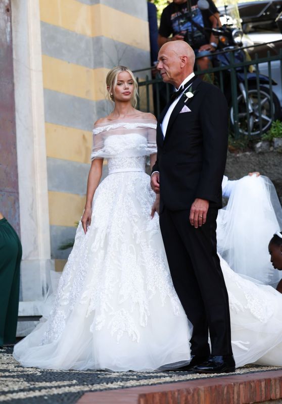 Frida Aasen - Wedding in Portofino 07/14/2022
