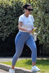 Georgina Rodriguez in Gym Ready Outfit 08/18/2022