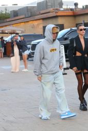 Hailey Rhode Bieber and Justin Bieber - Arrive at Kendall