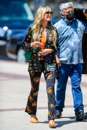 Heidi Klum   Arriving at the Set of  America s Got Talent  in LA 08 24 2022   - 23