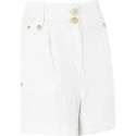 Holland Cooper Oyster Linen Tailored Shorts