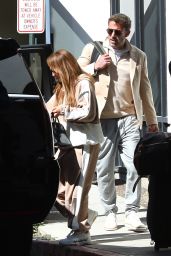 Jennifer Lopez and Ben Affleck - Airport in Los Angeles 08/29/2022