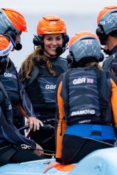 Kate Middleton - 1851 Trust and Great Britain SailGP Team in Plymouth 07/31/2022