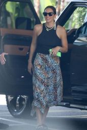 Katharine McPhee - Arrives at the Beverly Hills Hotel in Beverly Hills 08/06/2022