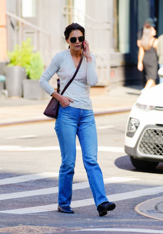 Katie Holmes - Out in New York 08/14/2022