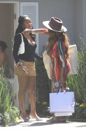 Keke Palmer and Neicy Nash at the Day of Indulgence Party in Brentwood 08/14/2022