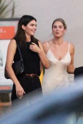 Kendall Jenner and Francesca Aiello - SHU Restaurant in Bel-Air 08/16/2022