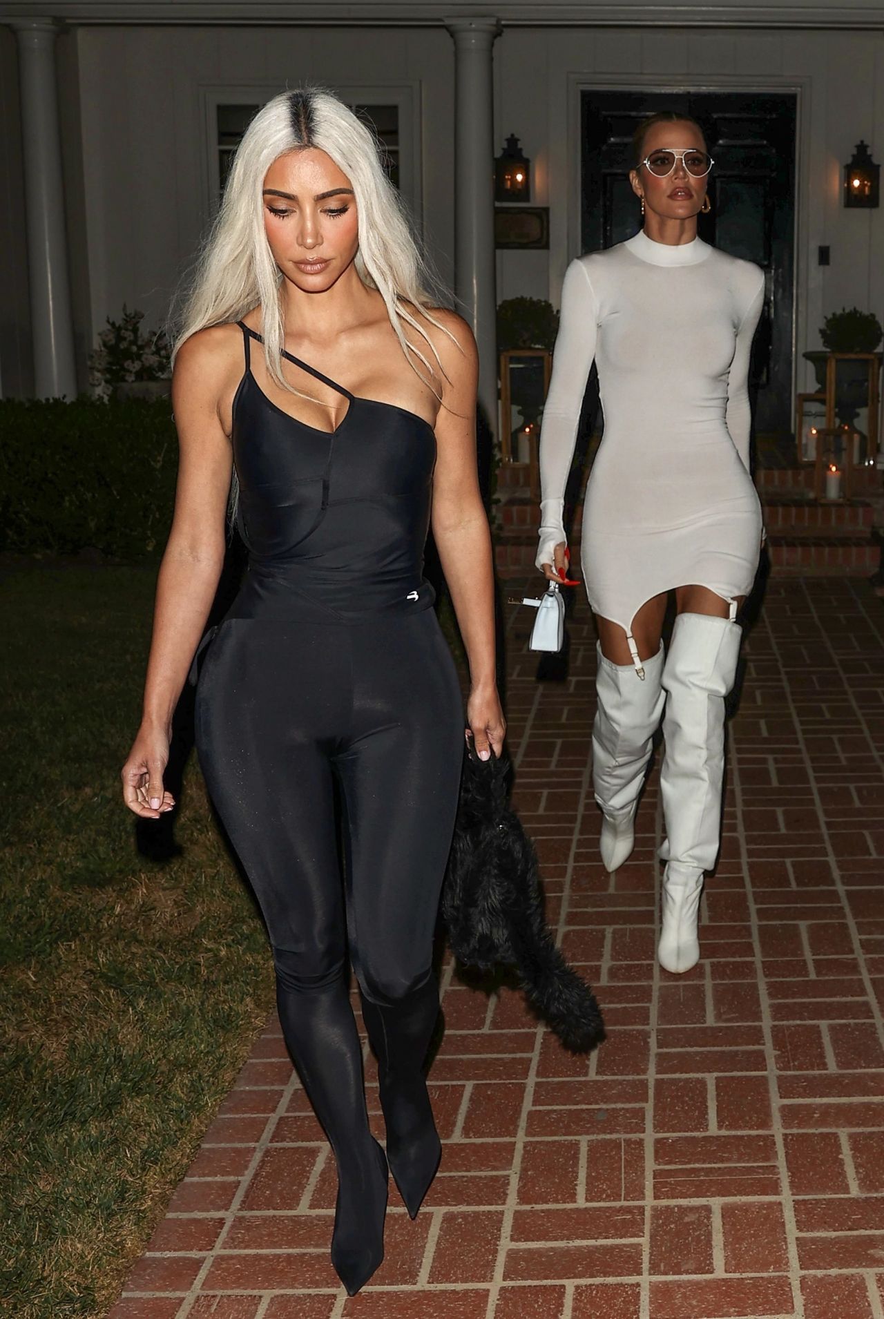 Kim Kardashian and Khloe Kardashian - Leaving the 818 Tequila Event in Beve...