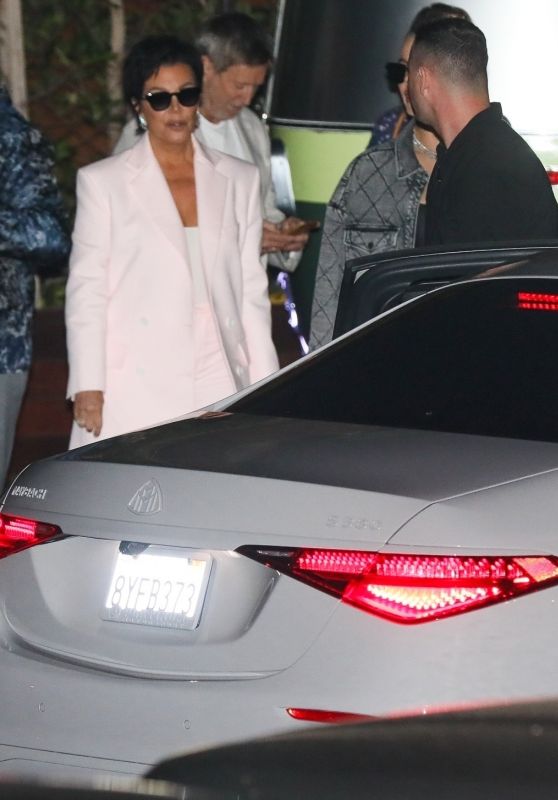 Kris Jenner, Kim Kardashian and Khloe Kardashian at the 818 Tequila Party at SoHo House in Malibu 08/18/2022