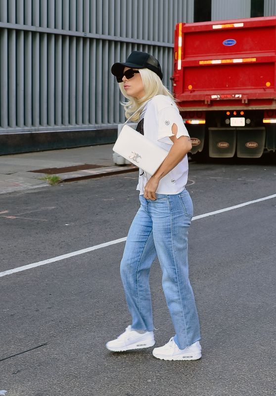 Lady Gaga Street Style - New York 08/10/2022