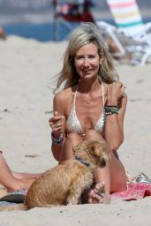Lady Victoria Hervey in a Bikini on a Beach in Malibu 08/19/2022
