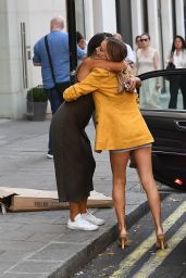 Laura Anderson - "Celebs Go Dating" Filming Set in Mayfair 08/16/2022