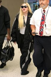 Madonna With Her Son David Banda at JFK Airport in NY 08/11/2022