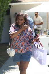 Mindy Kaling – Day of Indulgence Party in Brentwood 08/14/2022