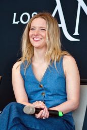 Morfydd Clark - "The Lord Of The Rings The Rings Of Power" Press Conference in Mexico City 08/19/2022