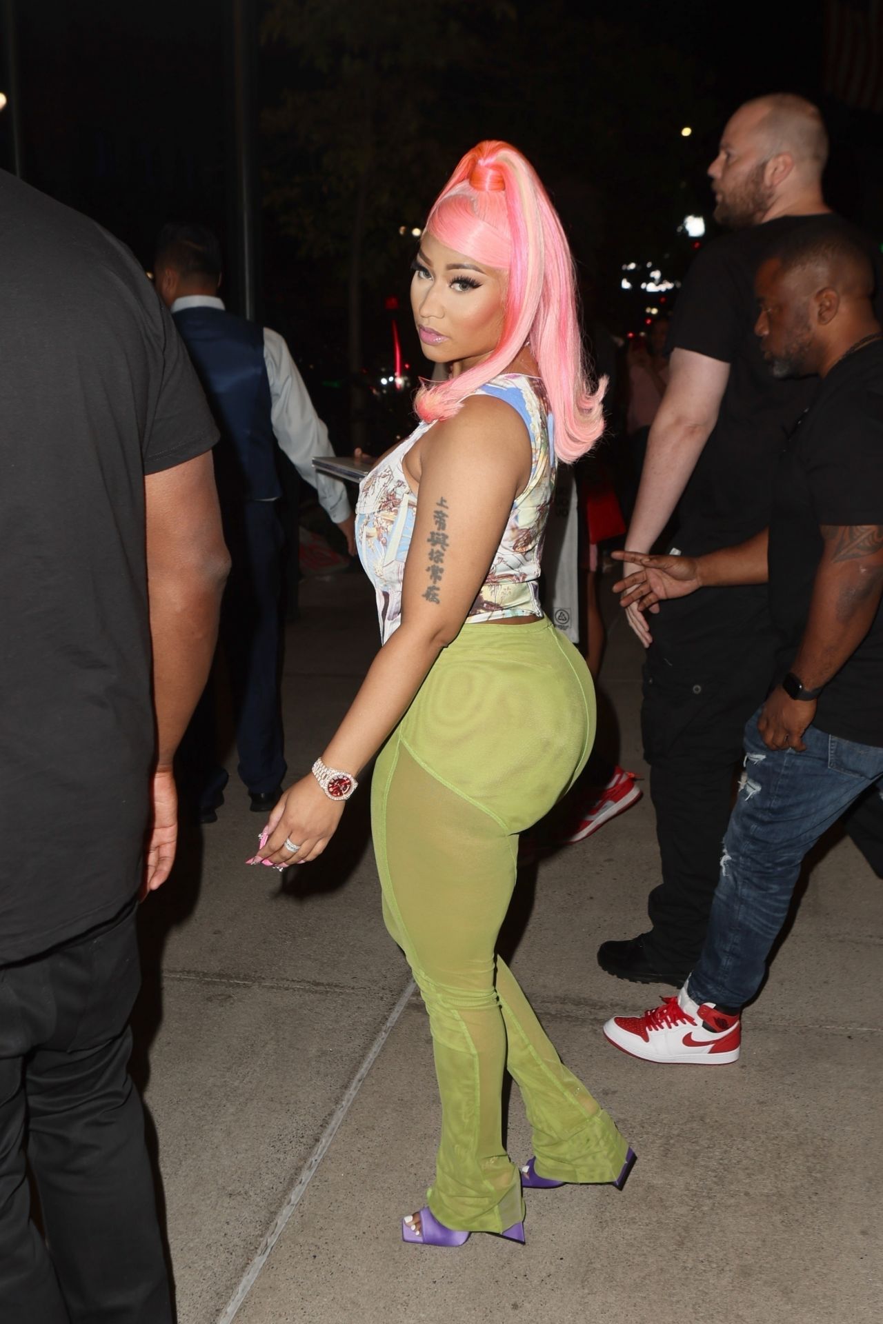Nicki Minaj - Leaving Her Hotel in New York City 08/29/2022.