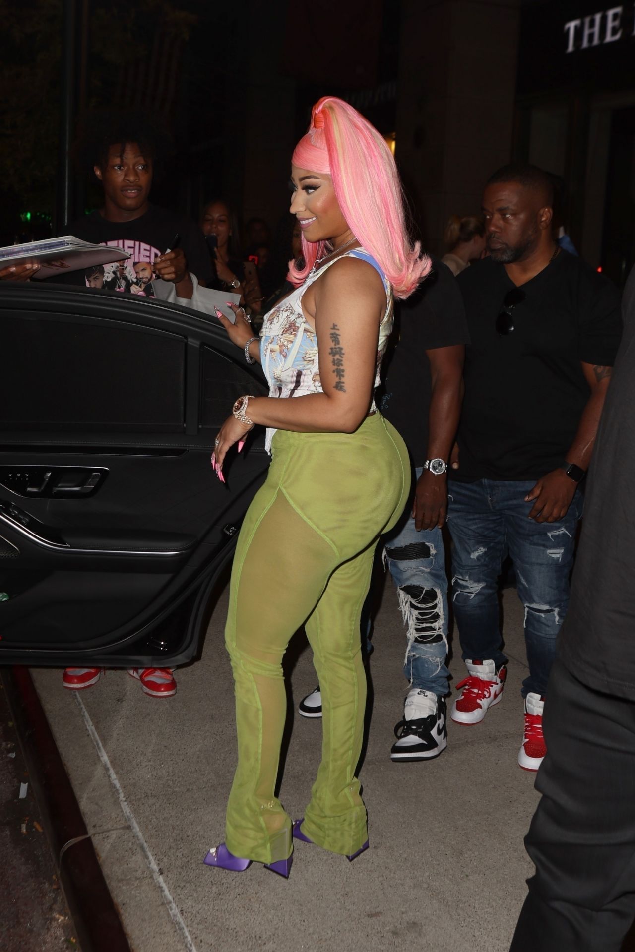 Nicki Minaj - Leaving Her Hotel in New York City 08/29/2022.