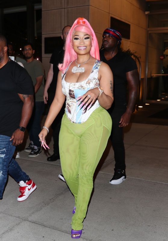 Nicki Minaj - Leaving Her Hotel in New York City 08/29/2022