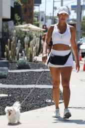 Nicole Murphy Summer Street Style - West Hollywood 08/17/2022