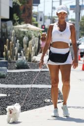 Nicole Murphy Summer Street Style - West Hollywood 08/17/2022