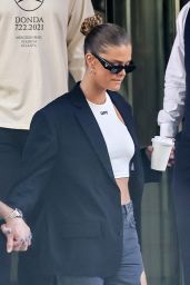 Nina Agdal - Out in London 08/27/2022
