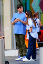 Olivia Munn and John Mulaney Westfield Mall in New York 08/04/2022