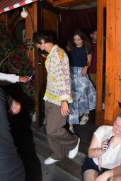 Olivia Wilde and Harry Styles at Rubirosa in NYC 08/18/2022