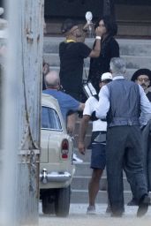 Penelope Cruz "Filming as Enzo Ferrari and Wife Laura - Filming Set in Modena 08/05/2022