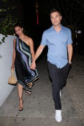 Roselyn Sanchez and Eric Winter at Catch Steak in West Hollywood 08/07/2022