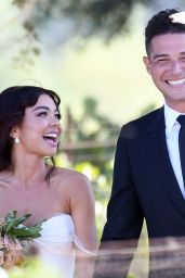 Sarah Hyland and Wells Adams - Getting Married in a California Wine Vineyard 08/20/2022